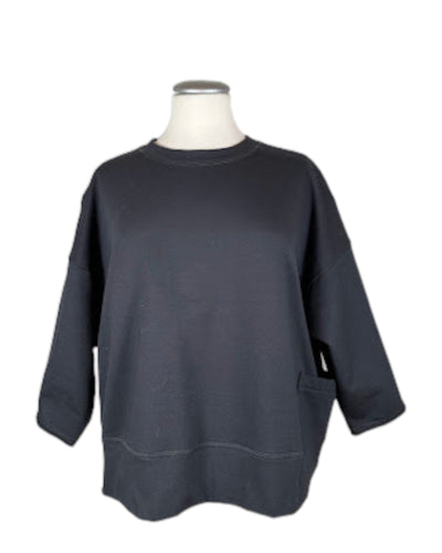 Sweat Pocket Pulli Sweatshirt Hindahl & Skudelny Nero S 