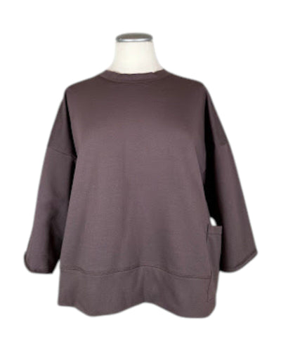Sweat Pocket Pulli Sweatshirt Hindahl & Skudelny Schoko S 