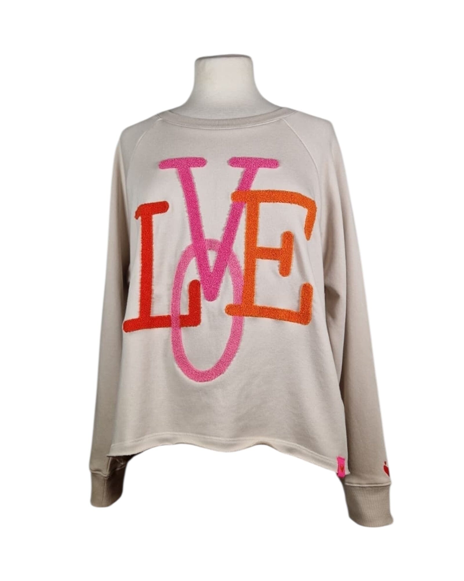 Sweatshirt BirdieL Sweatshirt Lieblingsstück 130 Beige S 