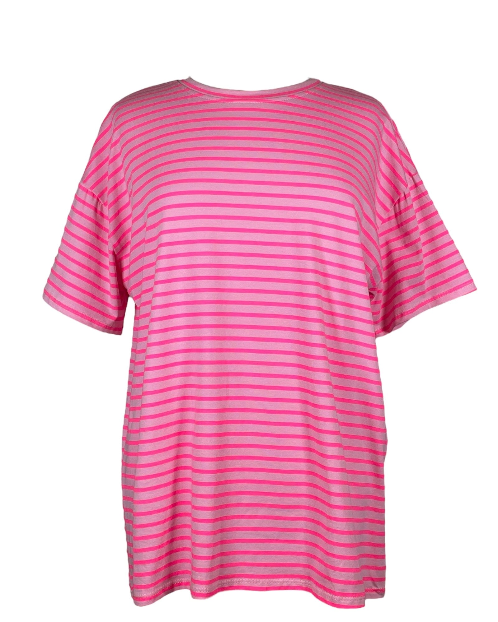 T-Shirt gestreift T-Shirt Kolibri Ulm Rosa/Pink Einheitsgröße 