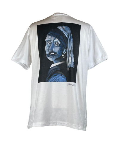 The Denim Face III T-Shirt Goldgarn Denim 