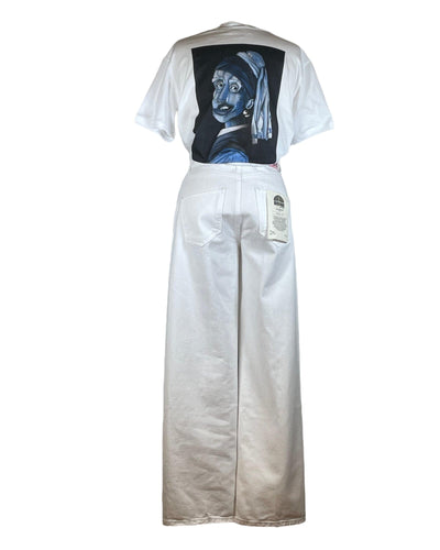 The Denim Face III T-Shirt Goldgarn Denim 