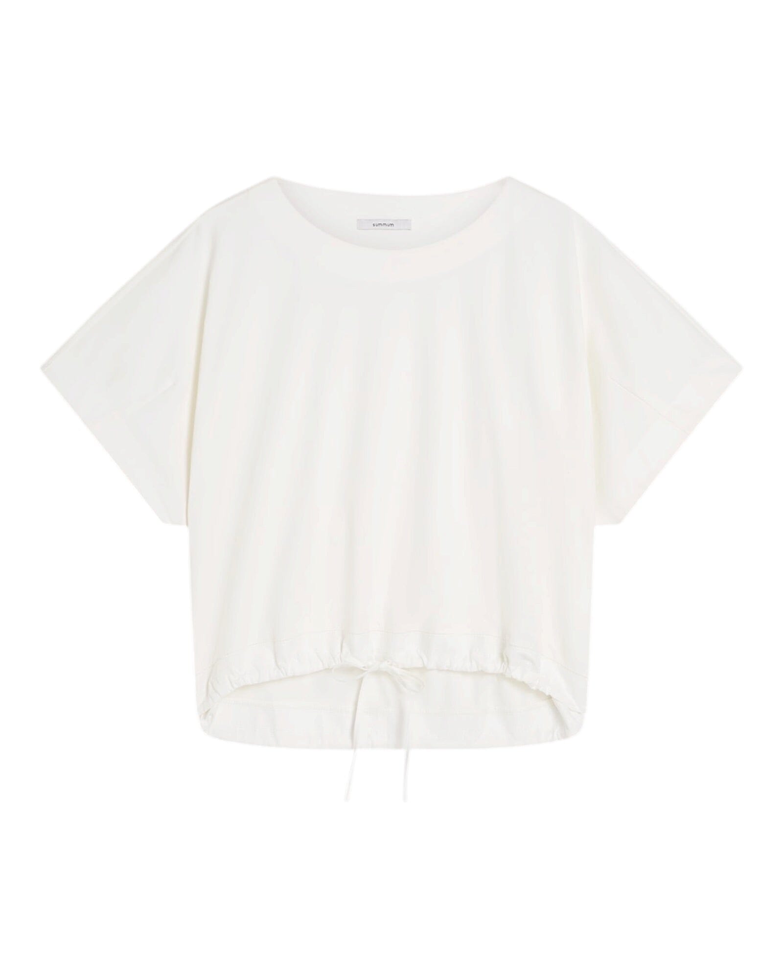 Top Balloon Shirt Summum Woman 115 Offwhite S 
