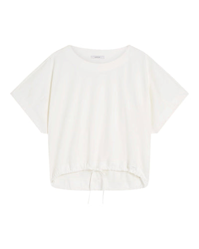 Top Balloon Shirt Summum Woman 115 Offwhite S 