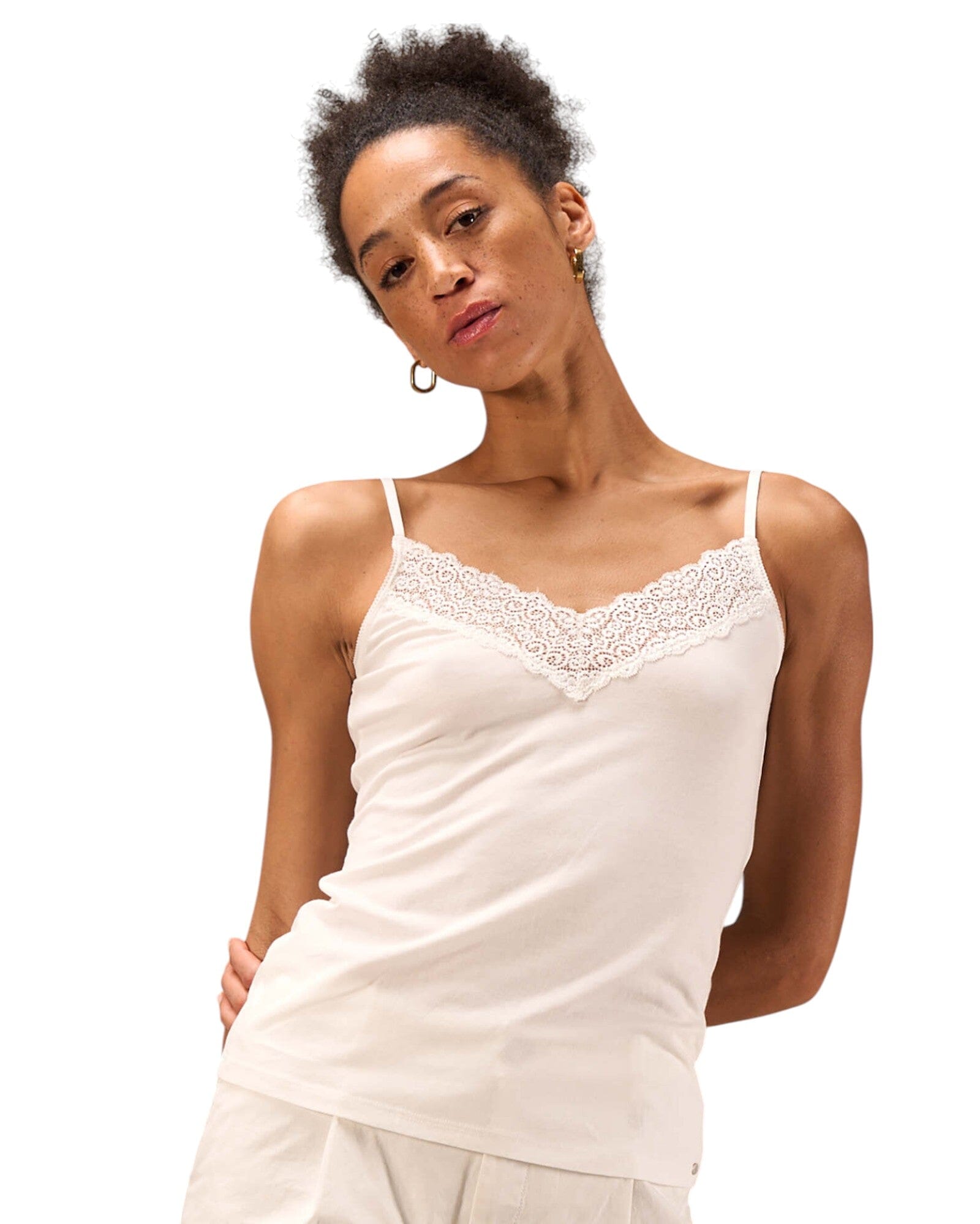 Top Lace Top Nile Offwhite S 