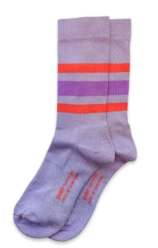 TORONTO GLITZI Socken UNIO Lavender/Orange/Lilac 36-38 