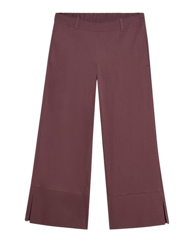 Trousers Cotton Hose Summum Woman 334 Deep Fig 36 