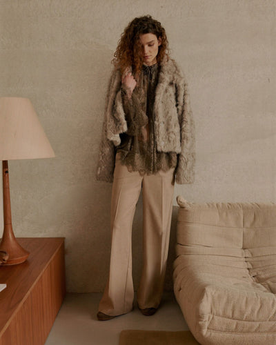 Trousers Wide Leg Hose Summum Woman 