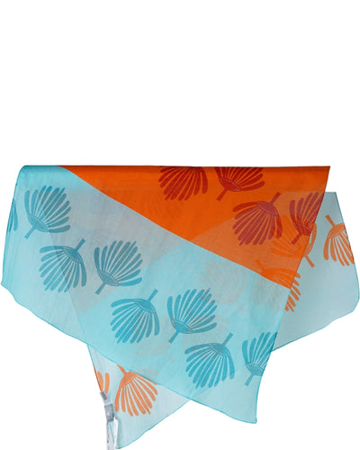 Tuch Tuch Ahmaddy 3 Türkis Orange 65x110cm 