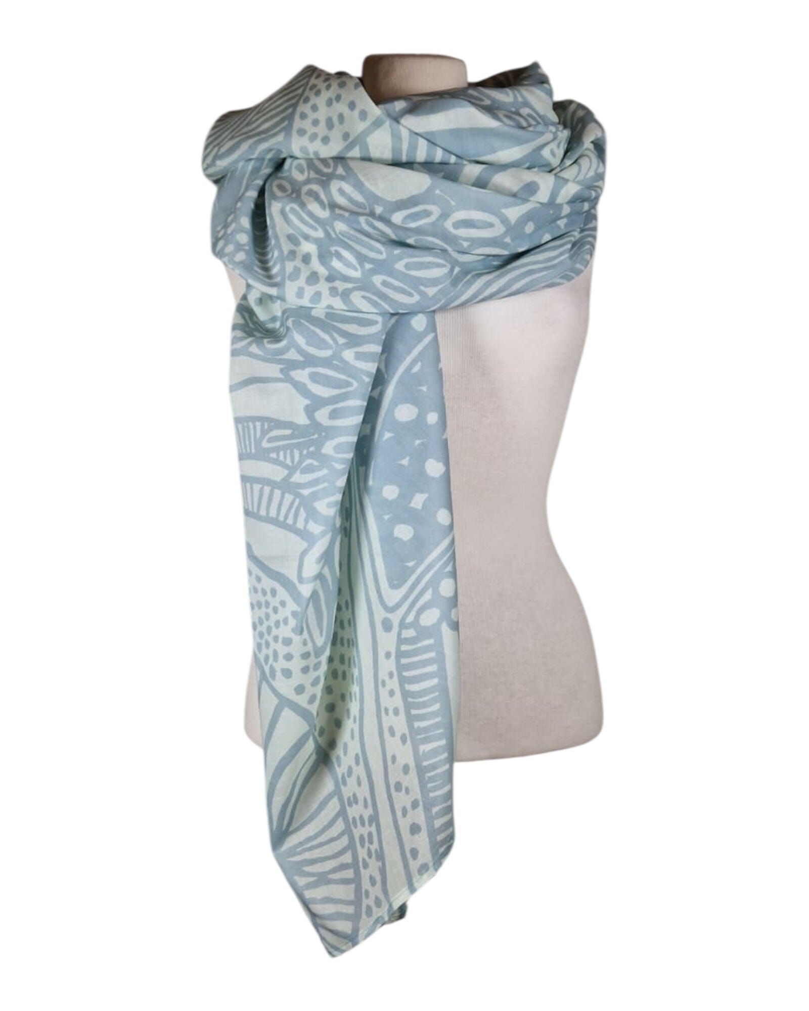 Tuch Tuch Rundholz Black Label 477 Mint Lime Print Einheitsgröße 