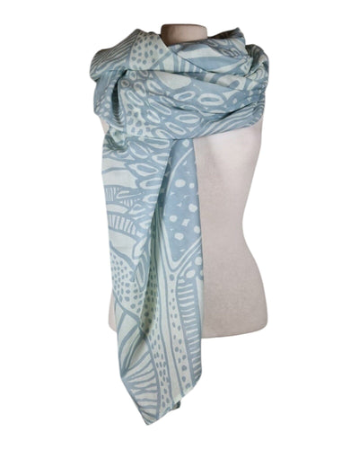 Tuch Tuch Rundholz Black Label 477 Mint Lime Print Einheitsgröße 