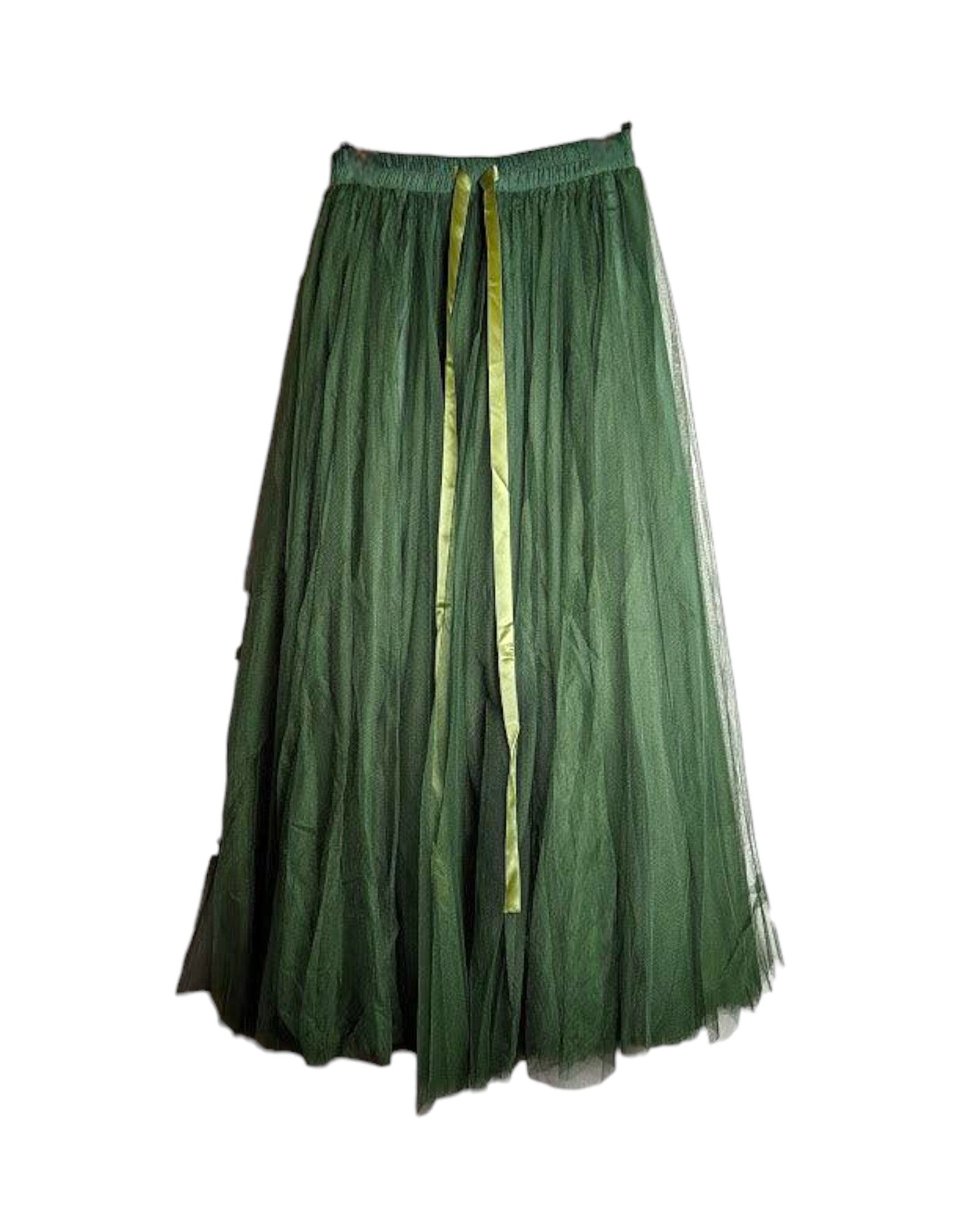 Tüllrock Rock Olger Verde Militare-42 Einheitsgröße 