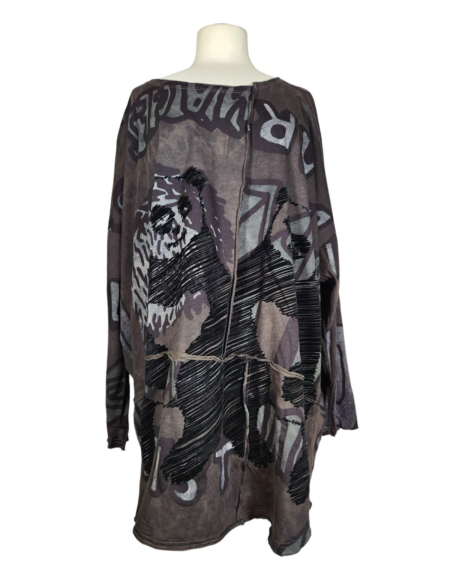 Tunikashirt Tunika Rundholz Black Label 