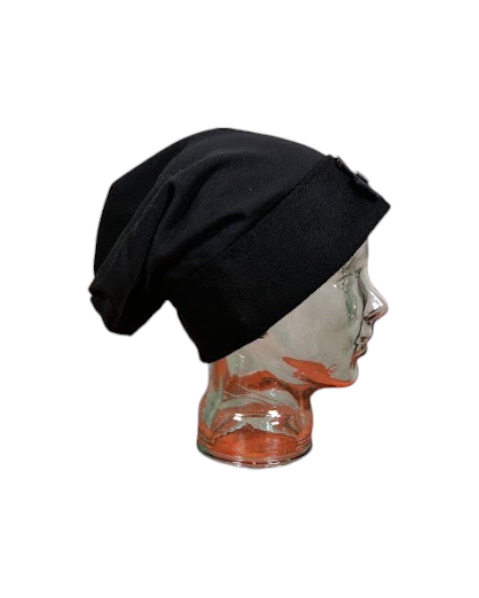 Turnup Beanie Mützen Plü Black Einheitsgröße 