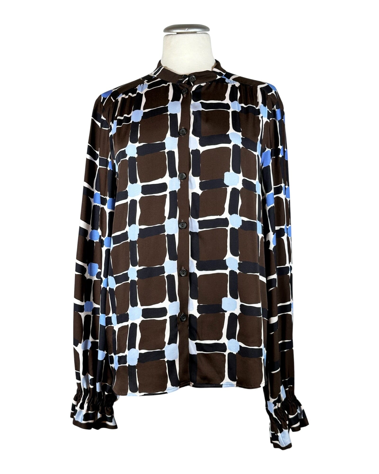 Valyra Bluse Bluse Fox's W089 Choc 36 