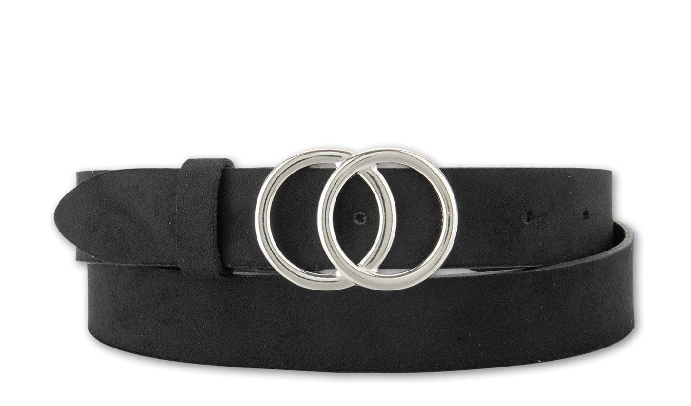 Veloursledergürtel Gürtel Bernd Götz 0020 Schwarz 85cm 