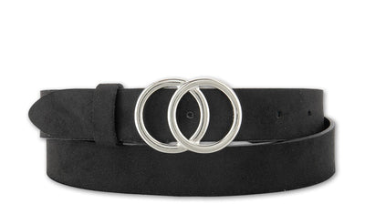 Veloursledergürtel Gürtel Bernd Götz 0020 Schwarz 85cm 