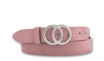 Veloursledergürtel Gürtel Bernd Götz 0336 Altrosa 85cm 