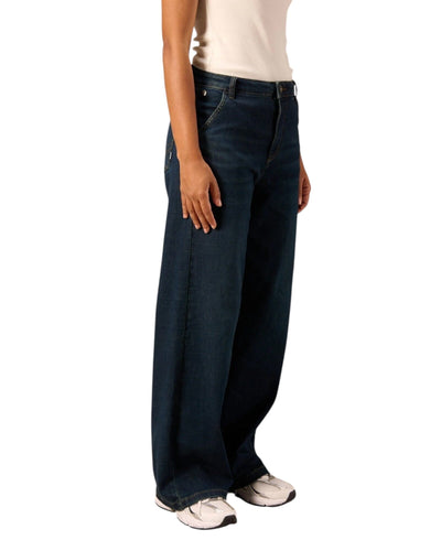 Wide Jeanshose Nile Stoned Denim S 