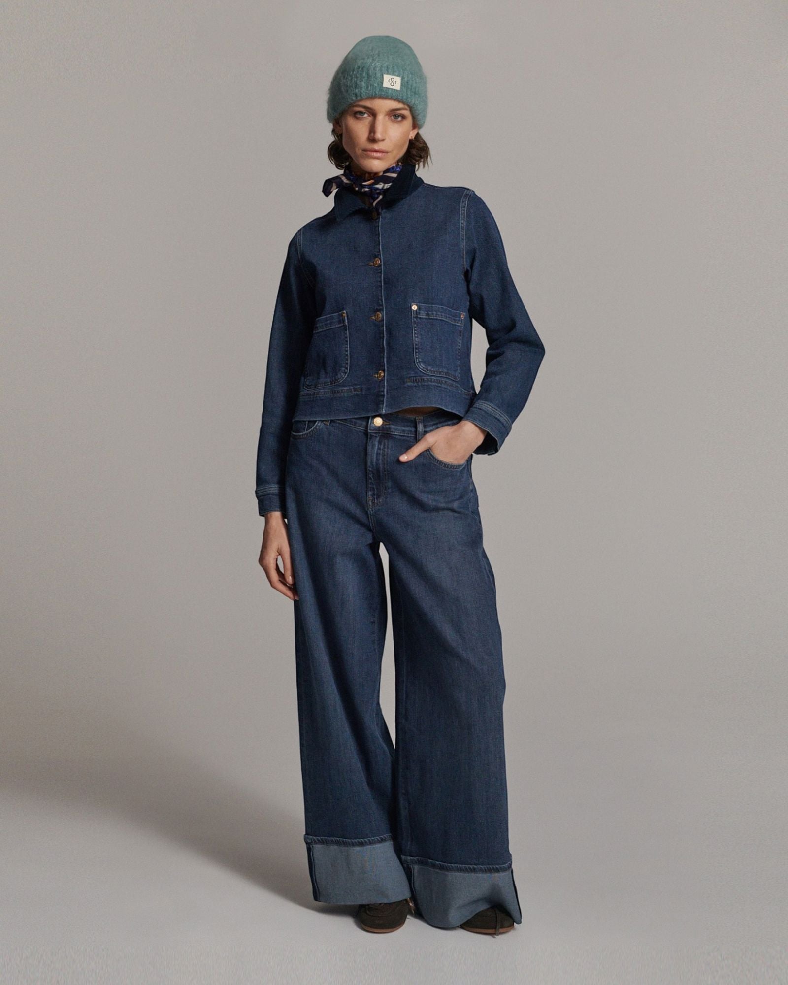 Wide Leg Jeans Jeanshose Summum Woman 