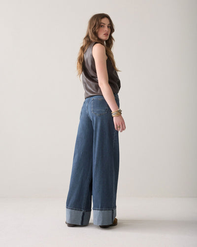 Wide Leg Jeans Jeanshose Summum Woman 