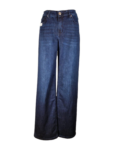 Zoe Shining Effect Jeanshose Blue Monkey 
