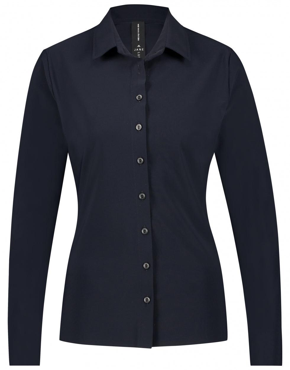 Jane Lushka - Bluse Betty technical Jersey - kolibri-ulm.de - Bluse, Damen, Oberteile, SS22, Tunika