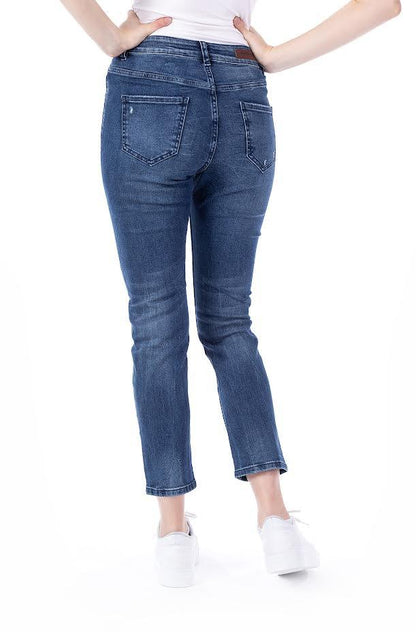 Blue Monkey - Jeans Hailey - kolibri-ulm.de - Damen, Denim, Hose, Hosen, Jeans, Jeanshose, Jeanshosen, Textilien, Unterteile, WS22