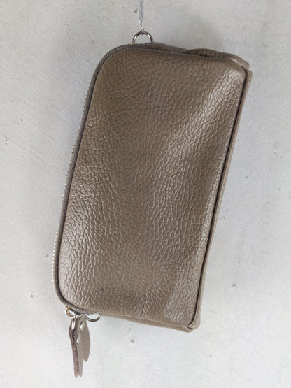 Kolibri Ulm - Kleine Ledertasche mit doppeltem Reißverschluss - kolibri-ulm.de - Accessoires, Bag, Handtasche, Handytasche, Leder, Ledertadsche, Ledertasche, Ledertaschen, Tasche