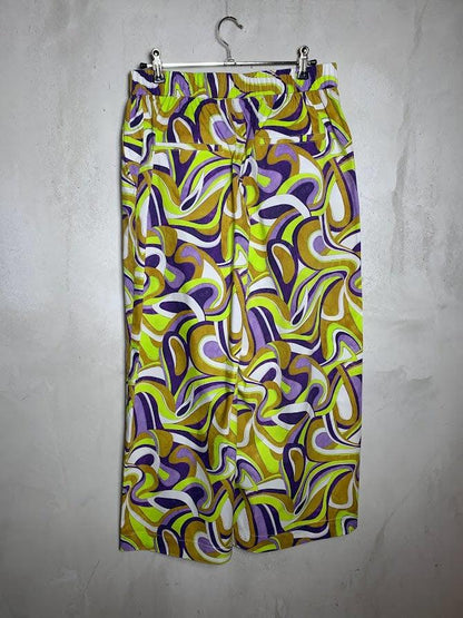 Pantalon imprimé Jolie 7/8 Art