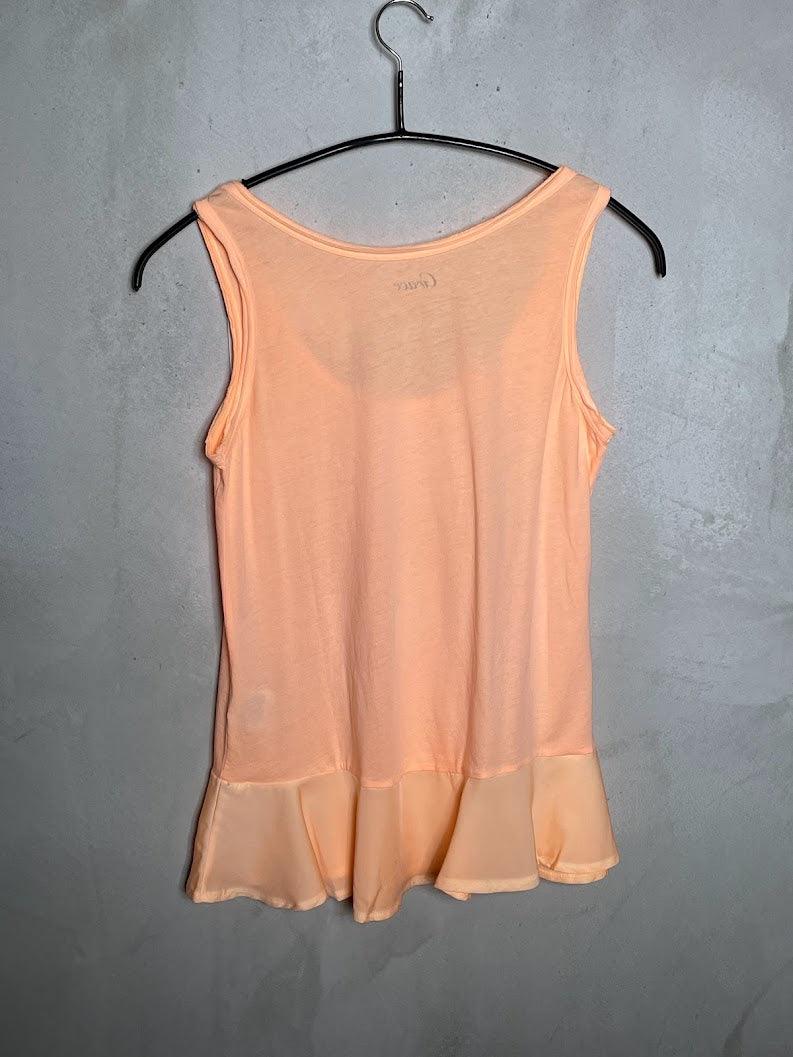 Jerseytop mit Volant