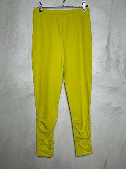 Basic 3/4 leggings with ruffles