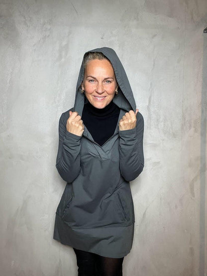 hooded tunic