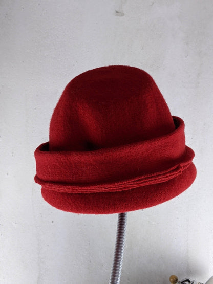 Kolibri Ulm - Hut - C004 - kolibri-ulm.de - Accessoires, Hut, Look2, Mütze, rot