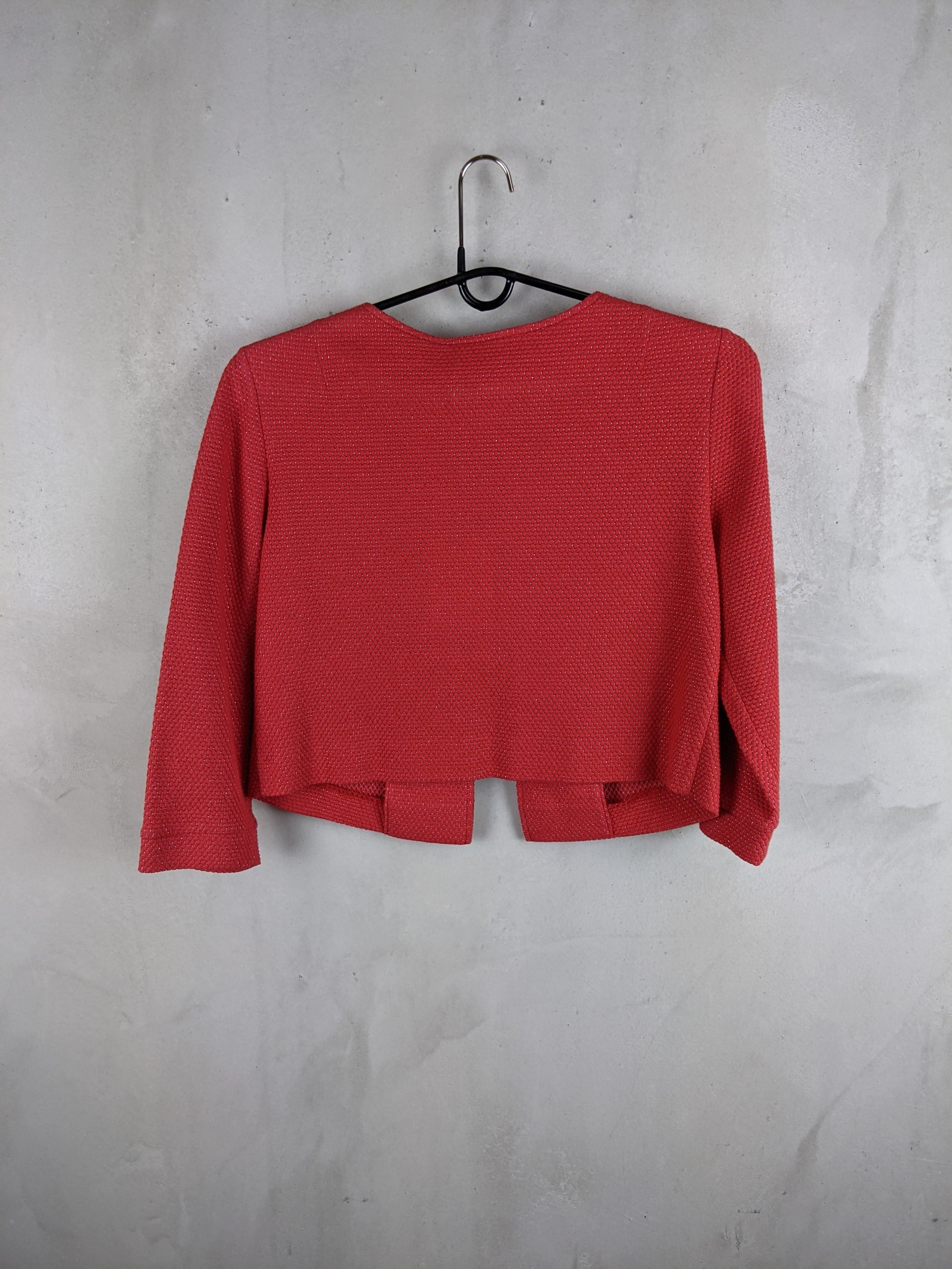 Ellen Eisemann - Jacke Ivana - kolibri-ulm.de - blau, Bolero, Damen, Jacke, marine, rot