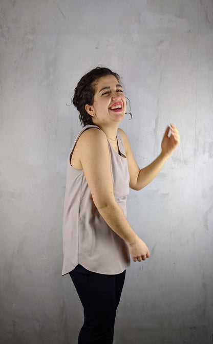 Lieblingsstück - Top EnricaL Light Taupe - kolibri-ulm.de - Damen, Oberteile, Top