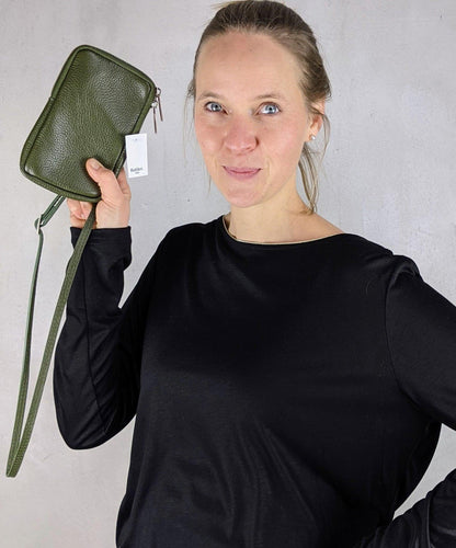 Kolibri Ulm - Handytasche aus Leder - kolibri-ulm.de - Accessoires, Bag, City, Clutch, Damen, Handtasche, Leder, Ledertasche, look1, Party, Schultertasche, Umhängetasche