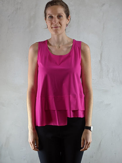 Elli - Top kurz stufig - kolibri-ulm.de - Damen, Oberteile, Top