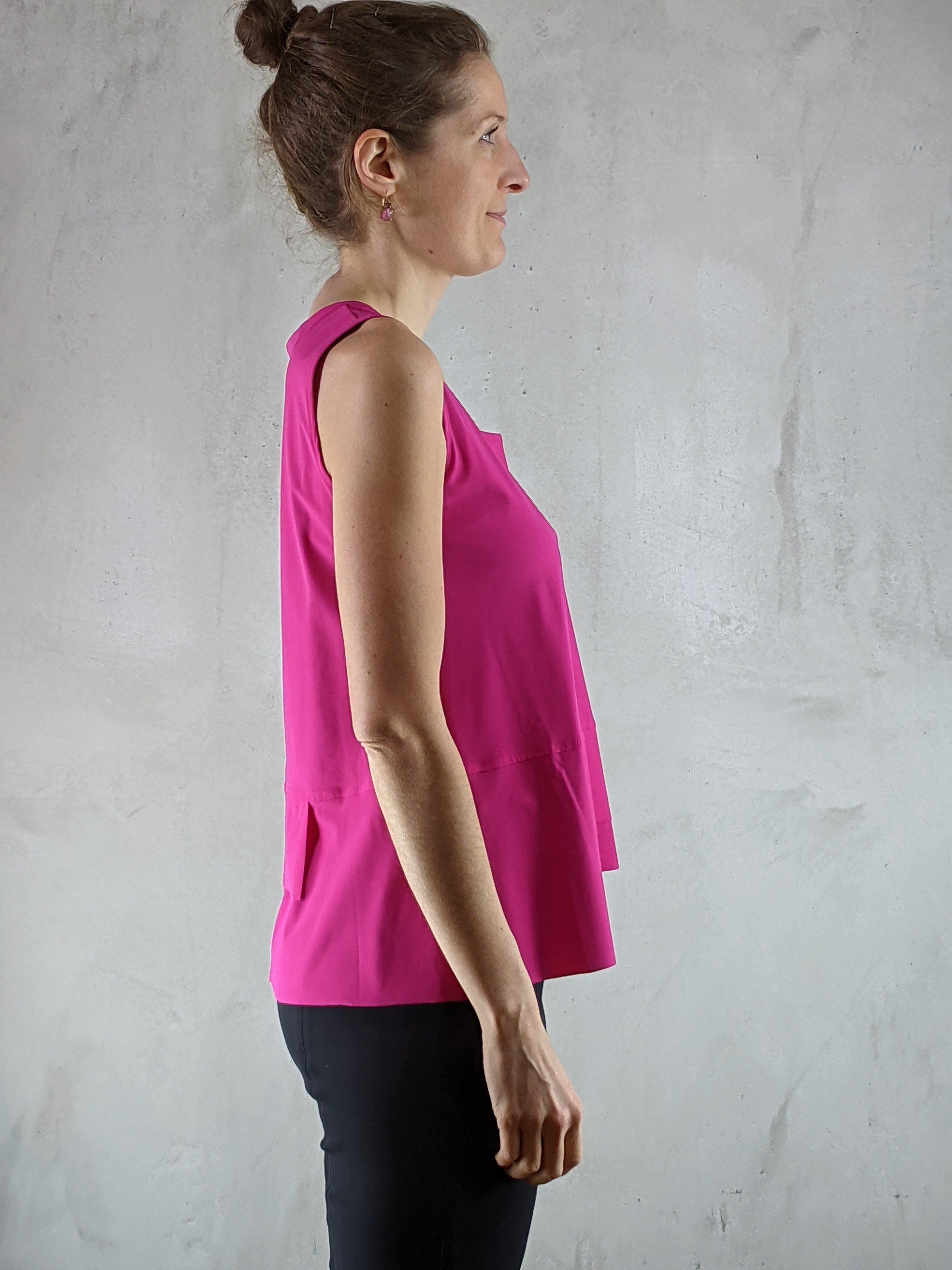 Elli - Top kurz stufig - kolibri-ulm.de - Damen, Oberteile, Top