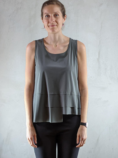 Elli - Top kurz stufig - kolibri-ulm.de - Damen, Oberteile, Top