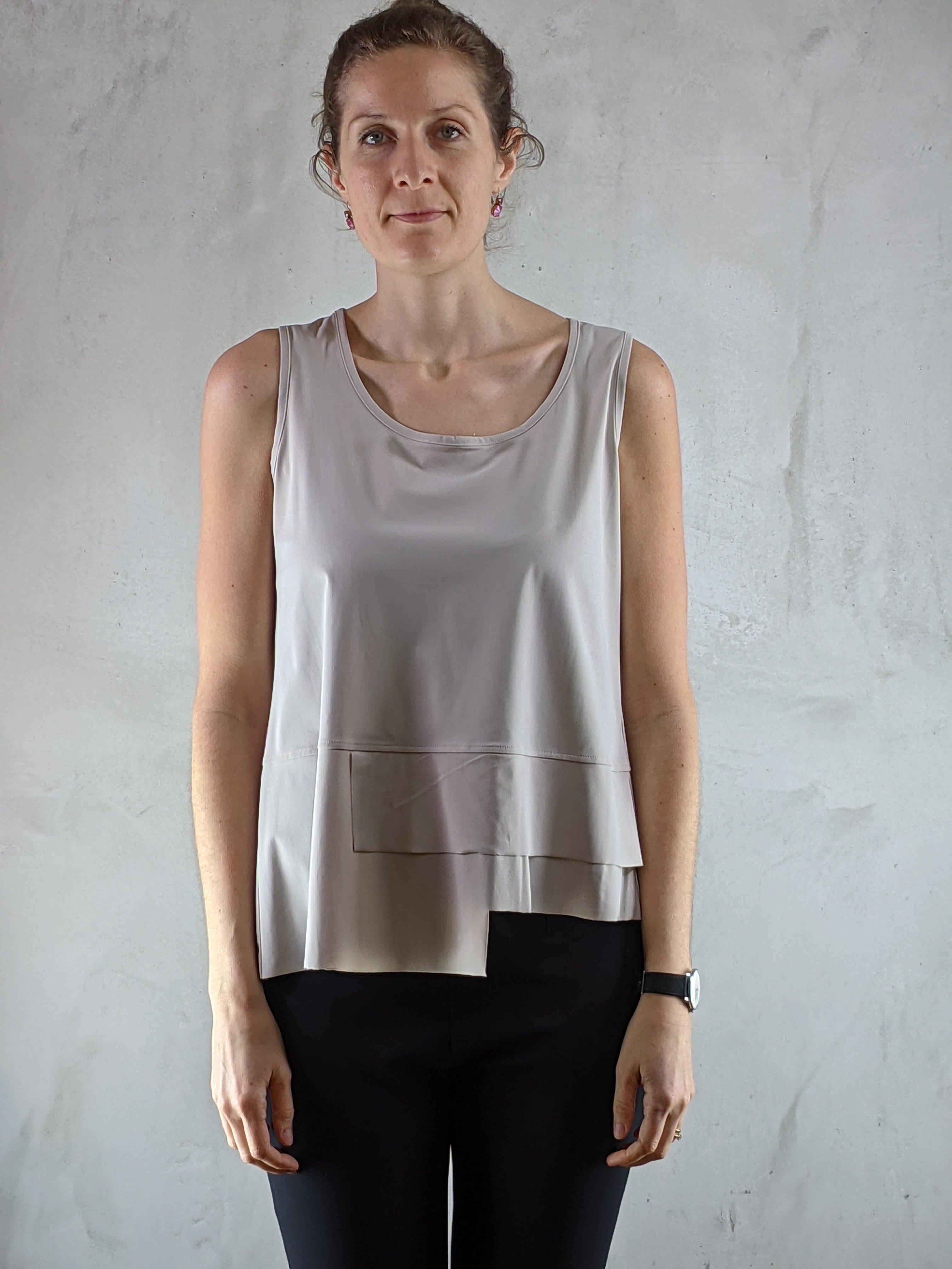 Elli - Top kurz stufig - kolibri-ulm.de - Damen, Oberteile, Top