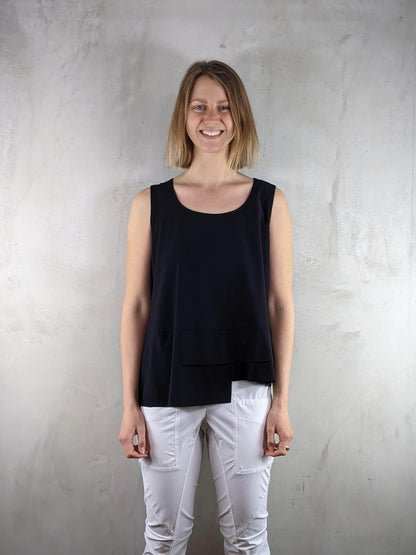 Elli - Top kurz stufig - kolibri-ulm.de - Damen, Oberteile, Top