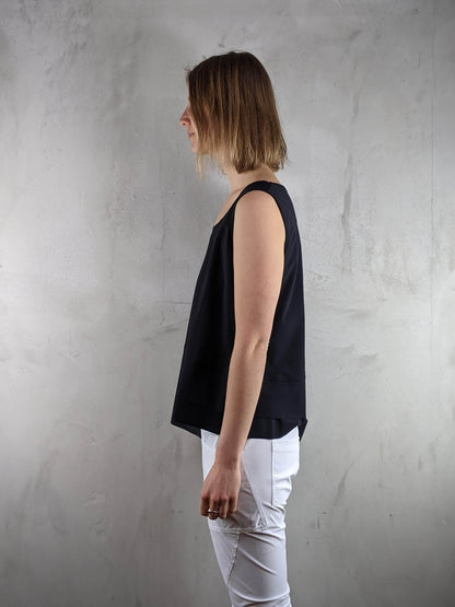 Elli - Top kurz stufig - kolibri-ulm.de - Damen, Oberteile, Top