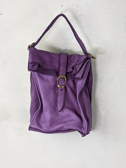 Kolibri Ulm - Kleine Ledertasche aus Waschleder - kolibri-ulm.de - Damen, Handtasche, Handy, Handytasche, Leder, Ledertadsche, Ledertasche, Ledertaschen