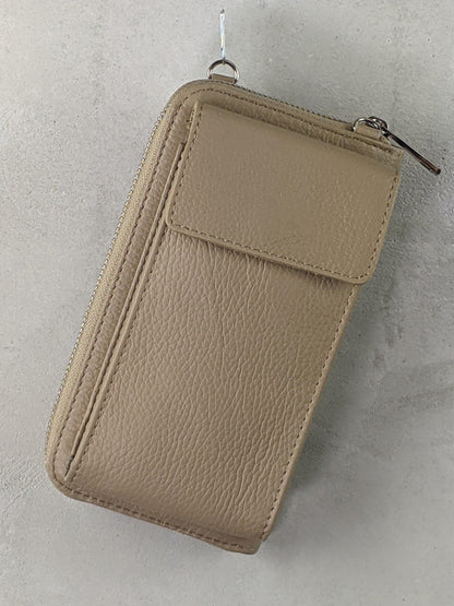 Kolibri Ulm - Handytasche mit Geldbeutel - kolibri-ulm.de - Accessoires, Crossbody, Handtasche, Handytasche, Leder, Ledertadsche, Ledertasche, Umhängetasche