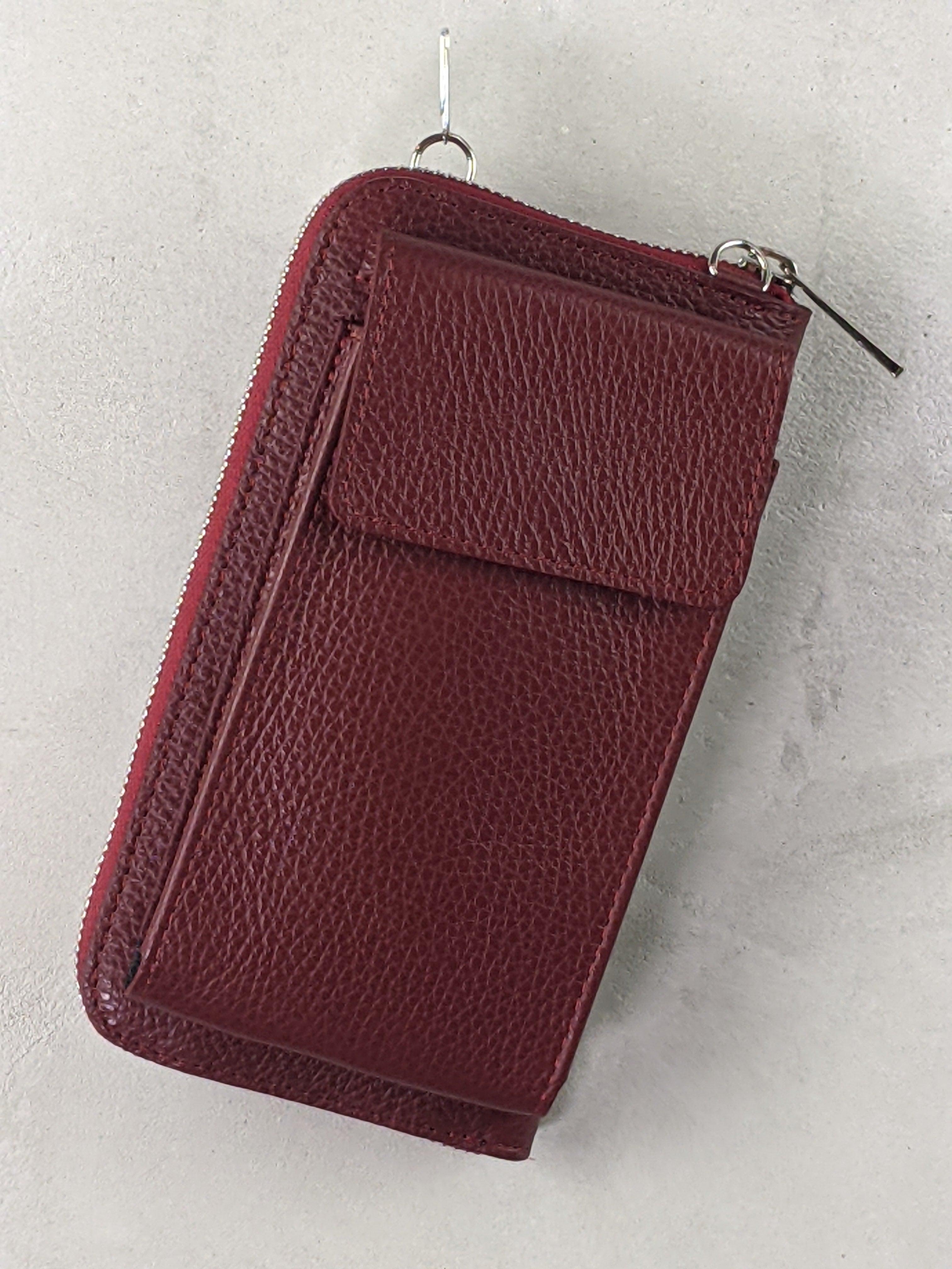 Kolibri Ulm - Handytasche mit Geldbeutel - kolibri-ulm.de - Accessoires, Crossbody, Handtasche, Handytasche, Leder, Ledertadsche, Ledertasche, Umhängetasche