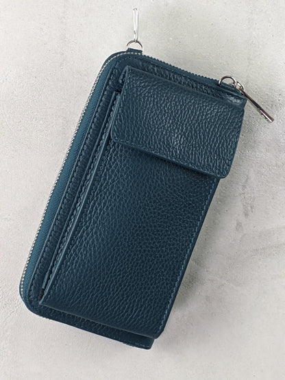 Kolibri Ulm - Handytasche mit Geldbeutel - kolibri-ulm.de - Accessoires, Crossbody, Handtasche, Handytasche, Leder, Ledertadsche, Ledertasche, Umhängetasche