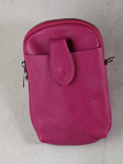 Kolibri Ulm - Umhängetasche mit Handyfach - kolibri-ulm.de - Handtasche, Handy, Handytasche, Leder, Ledergeldbeutel, Ledertasche, Ledertaschen