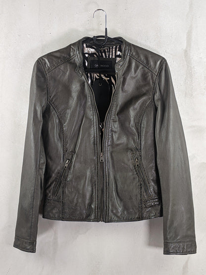 Oakwood - Lederjacke Karine Cuir Mouton - kolibri-ulm.de - Damen, Jacke, Lederjacke, Oberteile, Outdoor, WS21