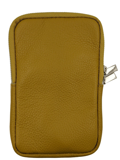 Kolibri Ulm - Umhängetasche Handy Uni in groß - kolibri-ulm.de - Accessoires, Damen, Handtasche, Handy, Handytasche, Leder, Ledertasche